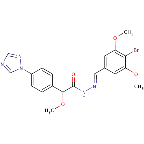 Chemical structure of BindingDB Monomer ID 50390139