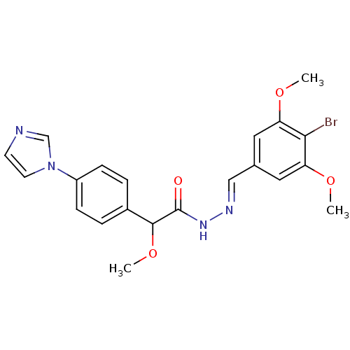 Chemical structure of BindingDB Monomer ID 50390140