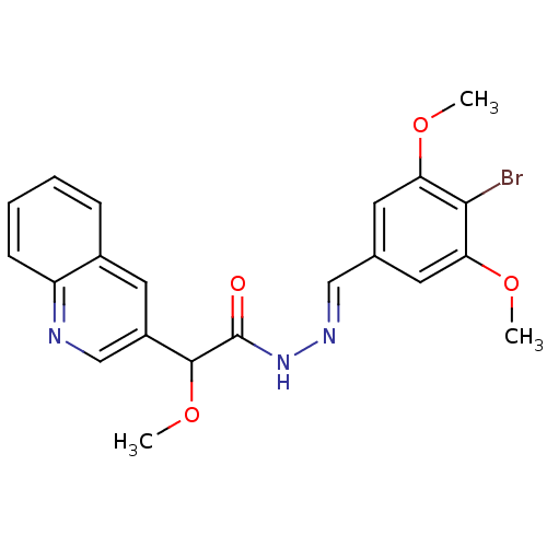 Chemical structure of BindingDB Monomer ID 50390143