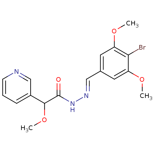 Chemical structure of BindingDB Monomer ID 50390146