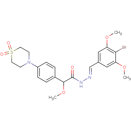 Chemical structure of BindingDB Monomer ID 50390147