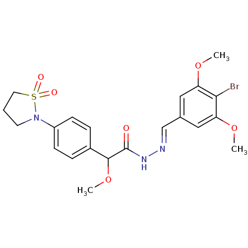 Chemical structure of BindingDB Monomer ID 50390148