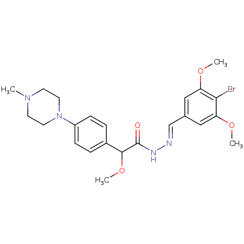Chemical structure of BindingDB Monomer ID 50390152