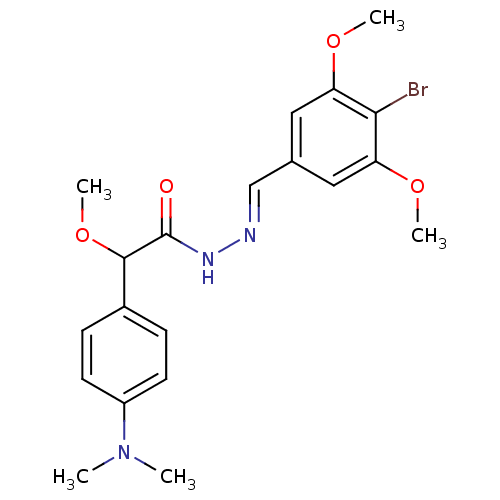 Chemical structure of BindingDB Monomer ID 50390153
