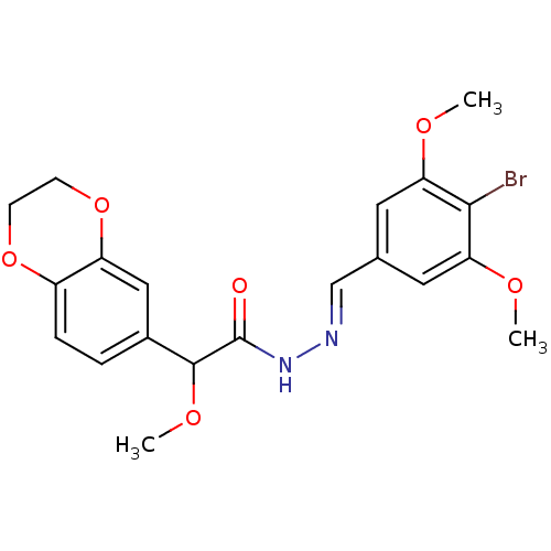 Chemical structure of BindingDB Monomer ID 50390156