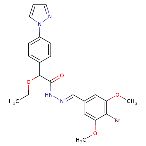 Chemical structure of BindingDB Monomer ID 50390158