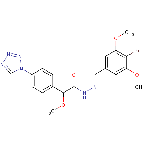 Chemical structure of BindingDB Monomer ID 50390160