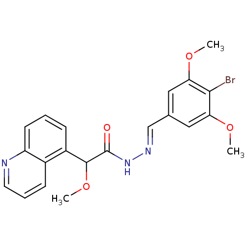 Chemical structure of BindingDB Monomer ID 50390162