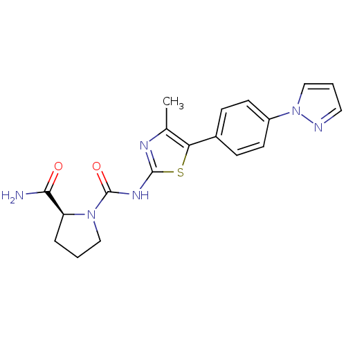 Chemical structure of BindingDB Monomer ID 50390408