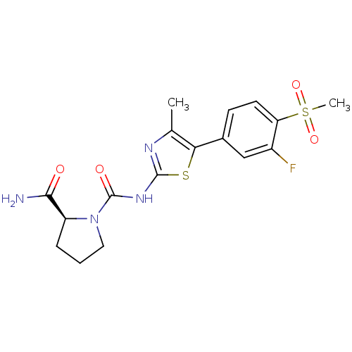 Chemical structure of BindingDB Monomer ID 50390422