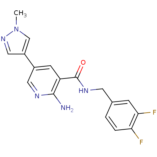Chemical structure of BindingDB Monomer ID 50390449