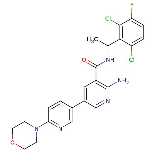 Chemical structure of BindingDB Monomer ID 50390456