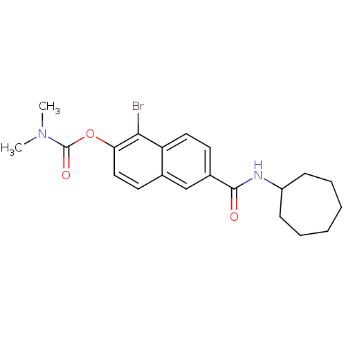 Chemical structure of BindingDB Monomer ID 50390523