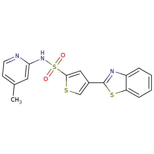 Chemical structure of BindingDB Monomer ID 50390649