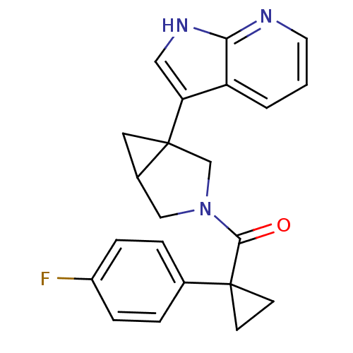 Chemical structure of BindingDB Monomer ID 50390707