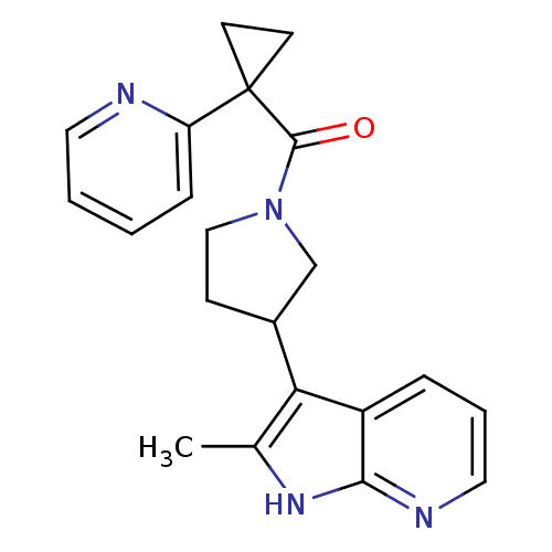 Chemical structure of BindingDB Monomer ID 50390708