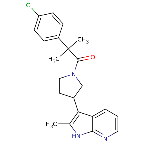 Chemical structure of BindingDB Monomer ID 50390709