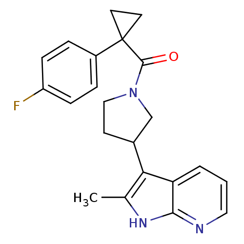 Chemical structure of BindingDB Monomer ID 50390710