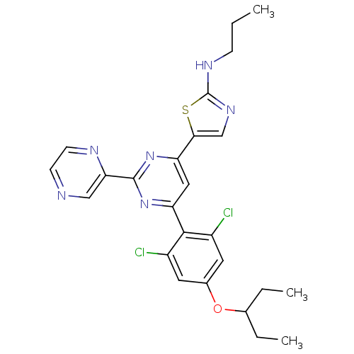 Chemical structure of BindingDB Monomer ID 50390782
