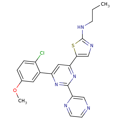 Chemical structure of BindingDB Monomer ID 50390783