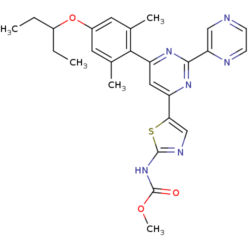 Chemical structure of BindingDB Monomer ID 50390786