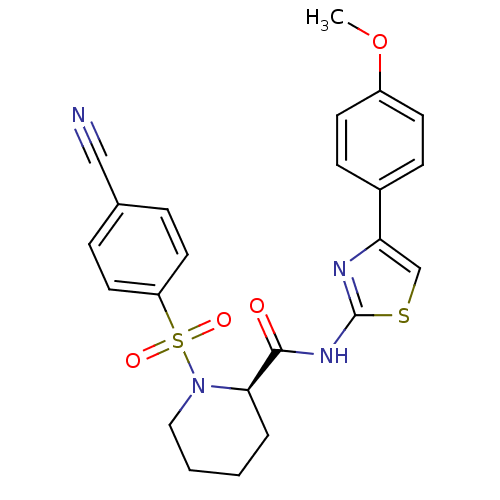 Chemical structure of BindingDB Monomer ID 50390873