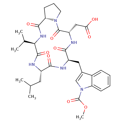 Chemical structure of BindingDB Monomer ID 50390983