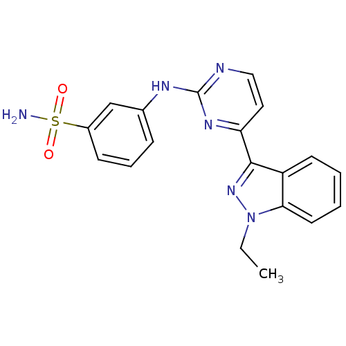 Chemical structure of BindingDB Monomer ID 50391214