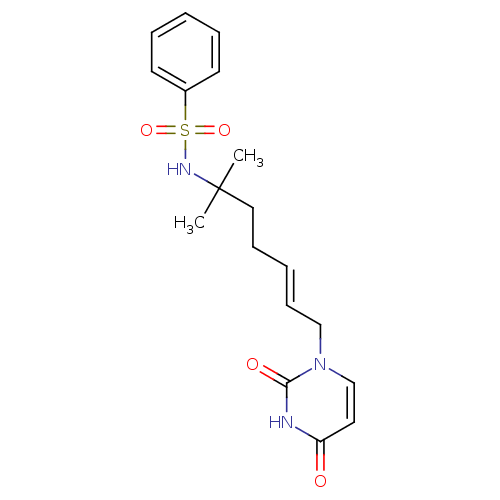Chemical structure of BindingDB Monomer ID 50391344