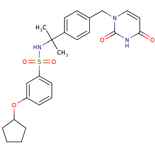 Chemical structure of BindingDB Monomer ID 50391347