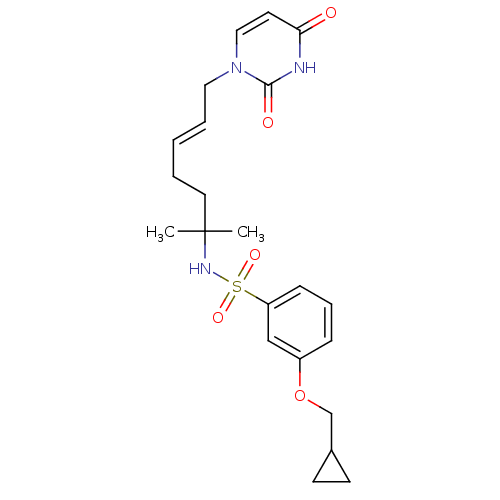 Chemical structure of BindingDB Monomer ID 50391350