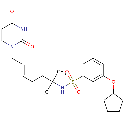 Chemical structure of BindingDB Monomer ID 50391351