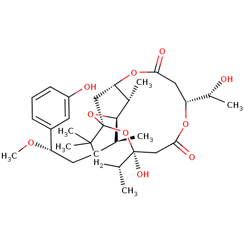 Chemical structure of BindingDB Monomer ID 50391386