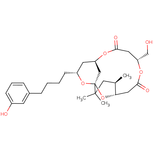 Chemical structure of BindingDB Monomer ID 50391387