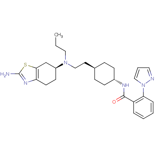 Chemical structure of BindingDB Monomer ID 50391390