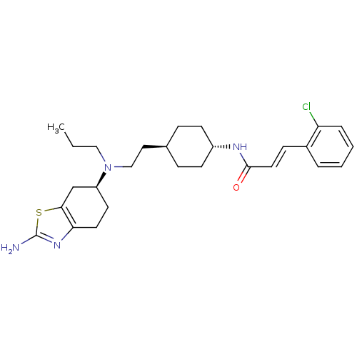 Chemical structure of BindingDB Monomer ID 50391422