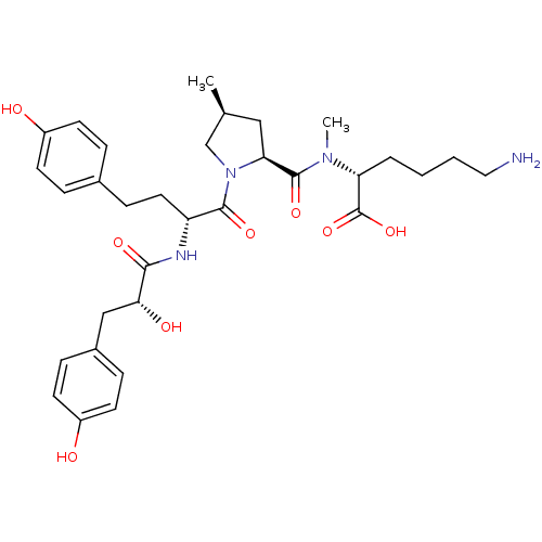 Chemical structure of BindingDB Monomer ID 50391541