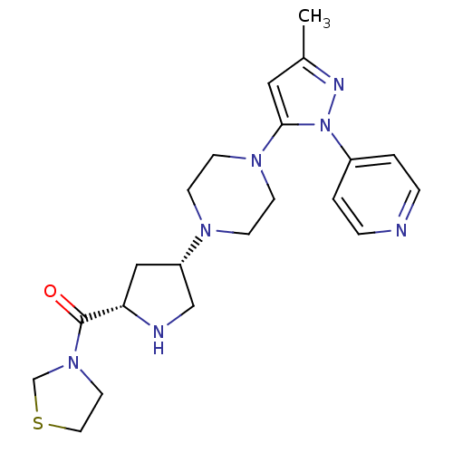 Chemical structure of BindingDB Monomer ID 50391566