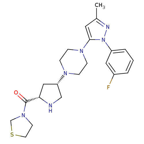 Chemical structure of BindingDB Monomer ID 50391570