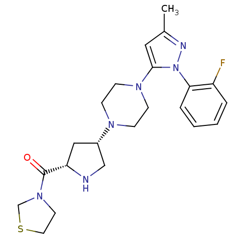 Chemical structure of BindingDB Monomer ID 50391571