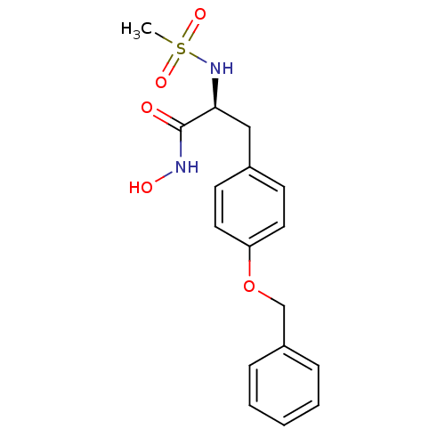 Chemical structure of BindingDB Monomer ID 50391624