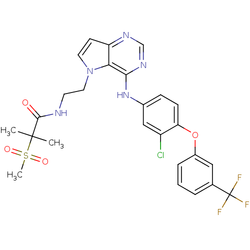 Chemical structure of BindingDB Monomer ID 50391644
