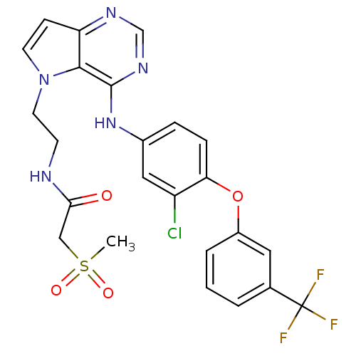 Chemical structure of BindingDB Monomer ID 50391649