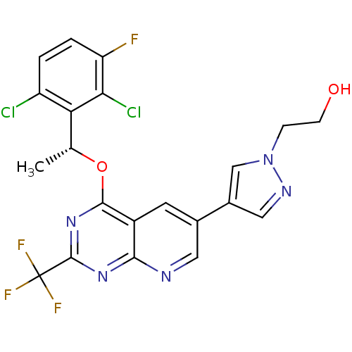 Chemical structure of BindingDB Monomer ID 50391669