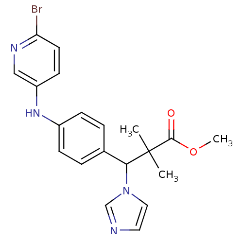 Chemical structure of BindingDB Monomer ID 50391726