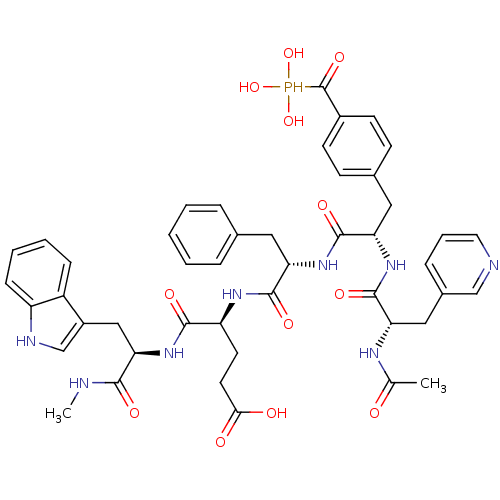 Chemical structure of BindingDB Monomer ID 50391740