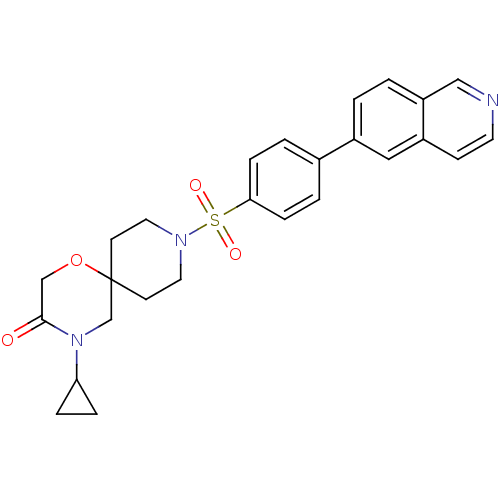 Chemical structure of BindingDB Monomer ID 50391838