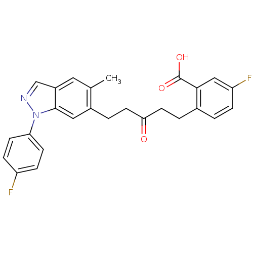 Chemical structure of BindingDB Monomer ID 50391927