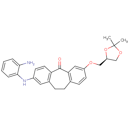Chemical structure of BindingDB Monomer ID 50392168