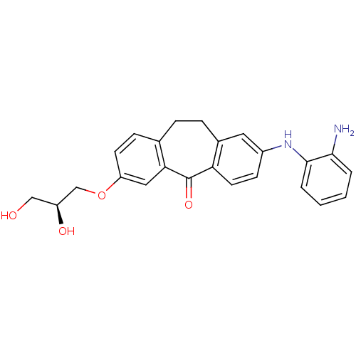 Chemical structure of BindingDB Monomer ID 50392169